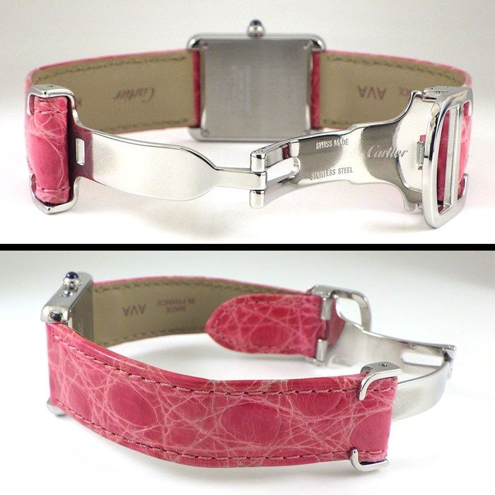 カルティエ Cartier 腕時計 タンクソロ SM W5200000 レクタンギュラー