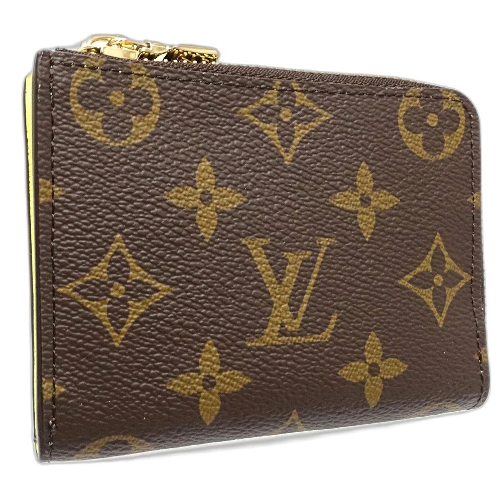 LOUIS VUITTON ルイヴィトン モノグラム コインケース M 25697 ポルトフォイユ ノア コンパクト ブラウン トニックレモン レディース |188617