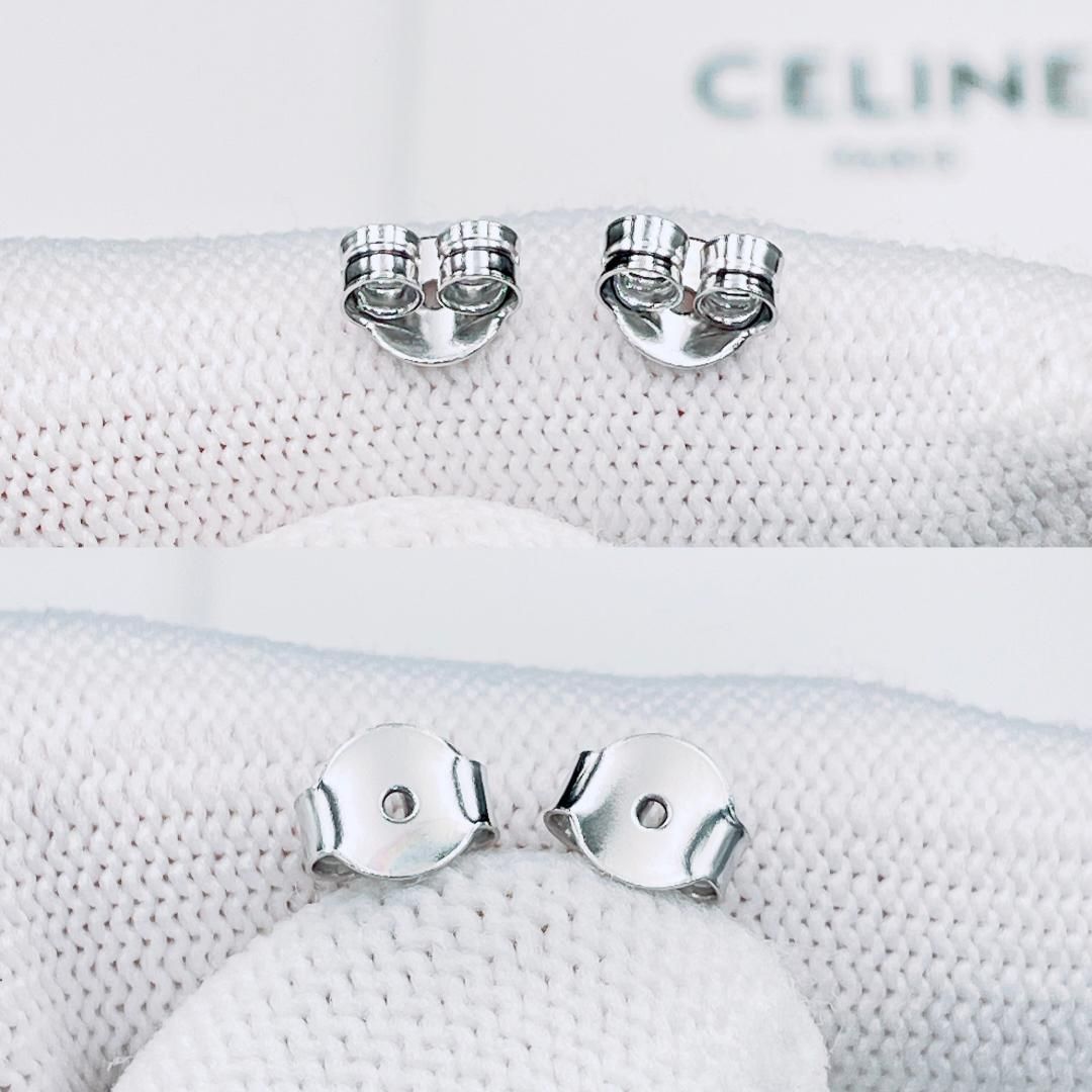 ◇セリーヌ◇ 新品仕上済 CELINE トリオンフ ピアス 両耳用 ブランド
