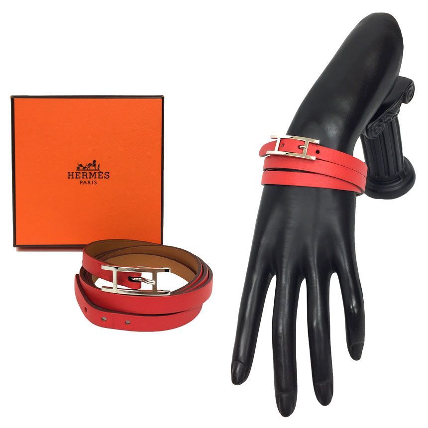 HERMES エルメス アピ3 ブレスレット Lサイズ aq 6402