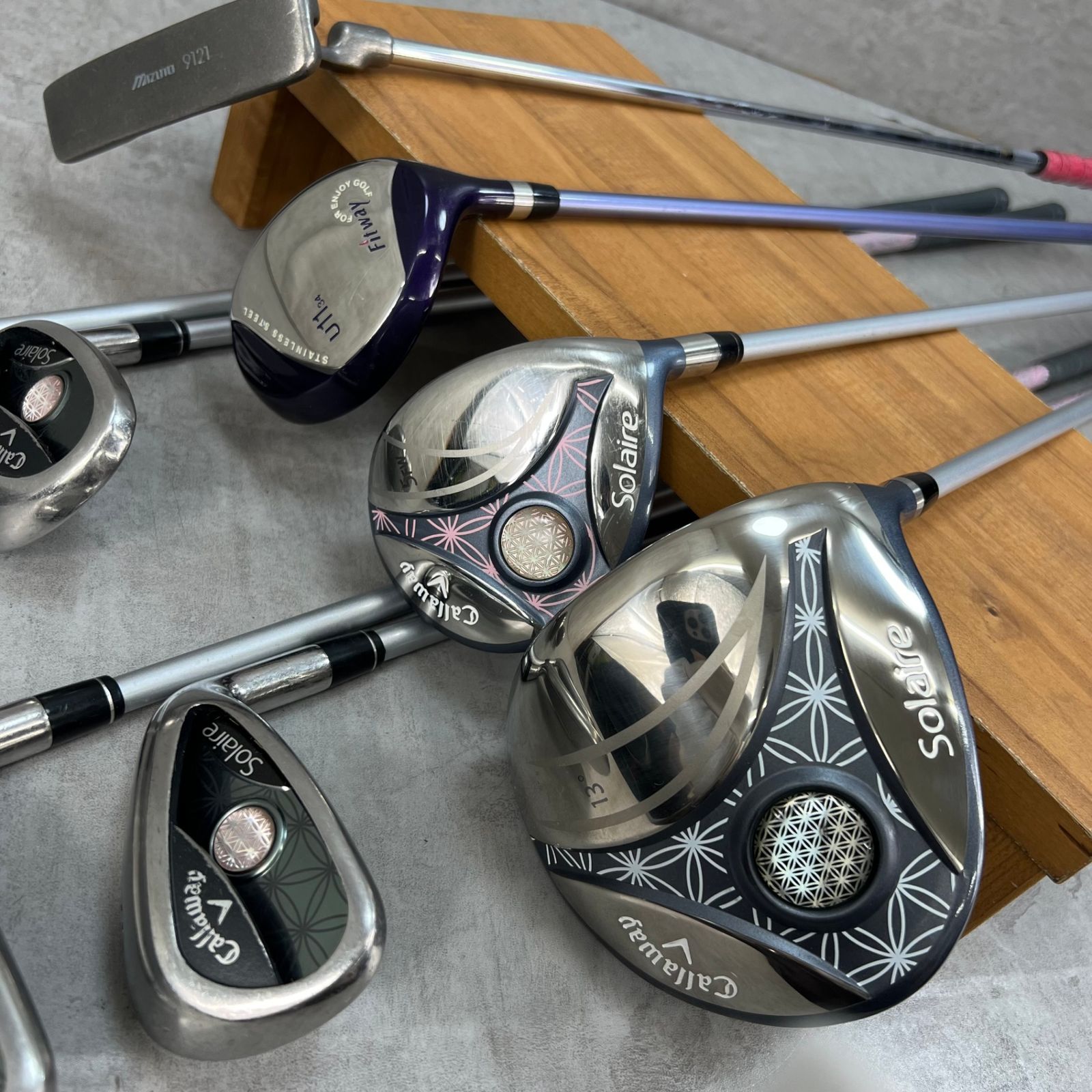 キャロウェイ アディダス レディースゴルフ クラブセット 8本 L 右利き