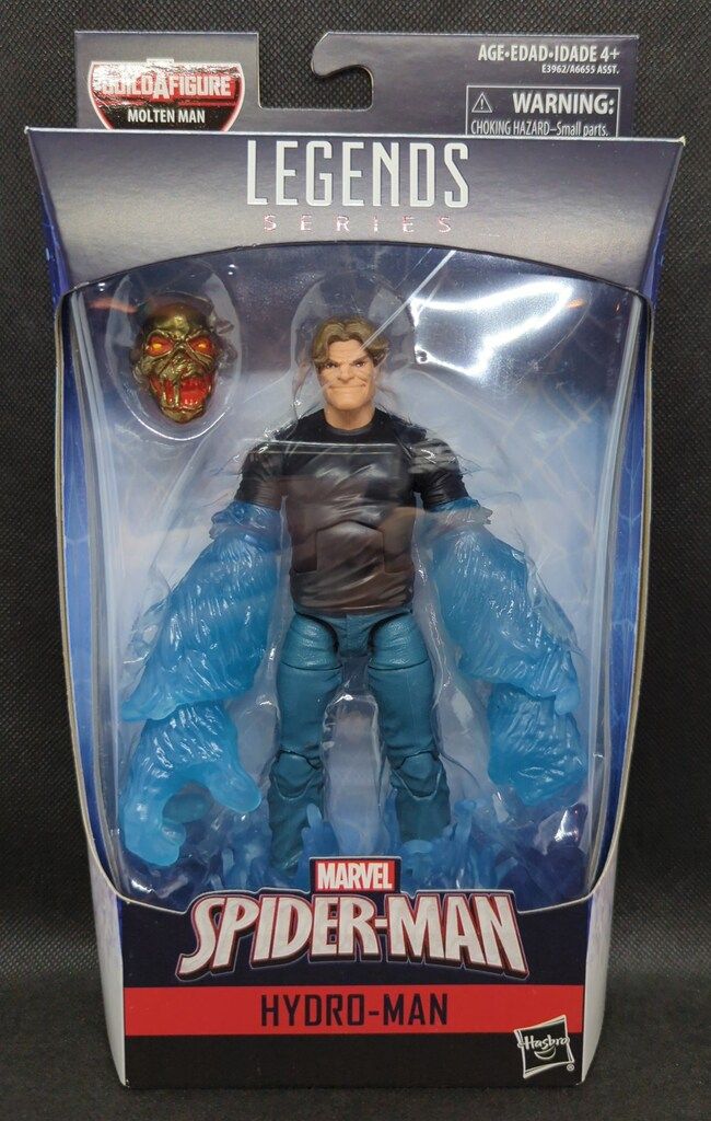 HASBRO MOLTEN MAN SPIDER MAN HYDRO MAN 6インチ