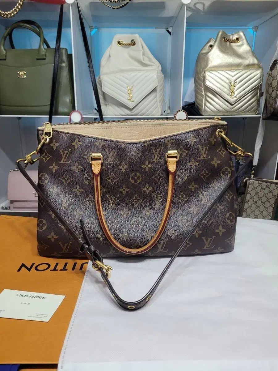 ルイヴィトン モノグラム ショルダーバッグ トートバッグ パラスmm