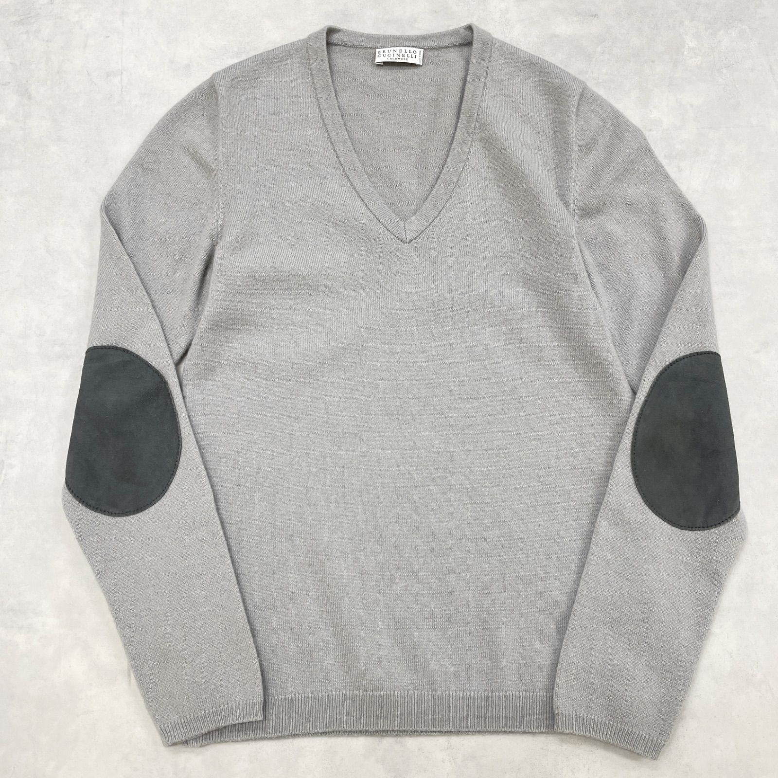 BRUNELLO CUCINELLI ブルネロクチネリ ニットトップス エルボーパッチ
