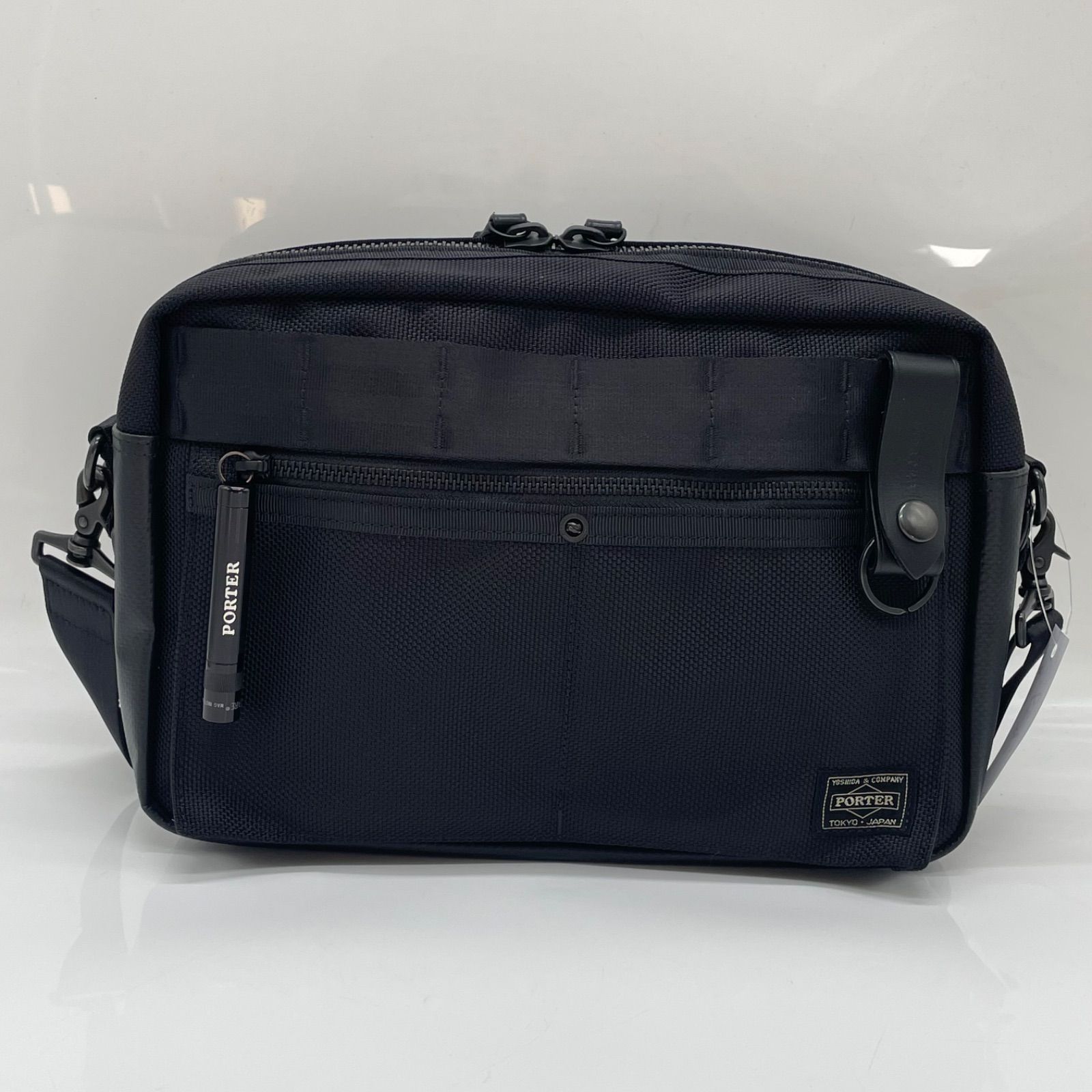 BN 6899● PORTERポーター HEAT BAG 703-07970 ブラック マグライト付き