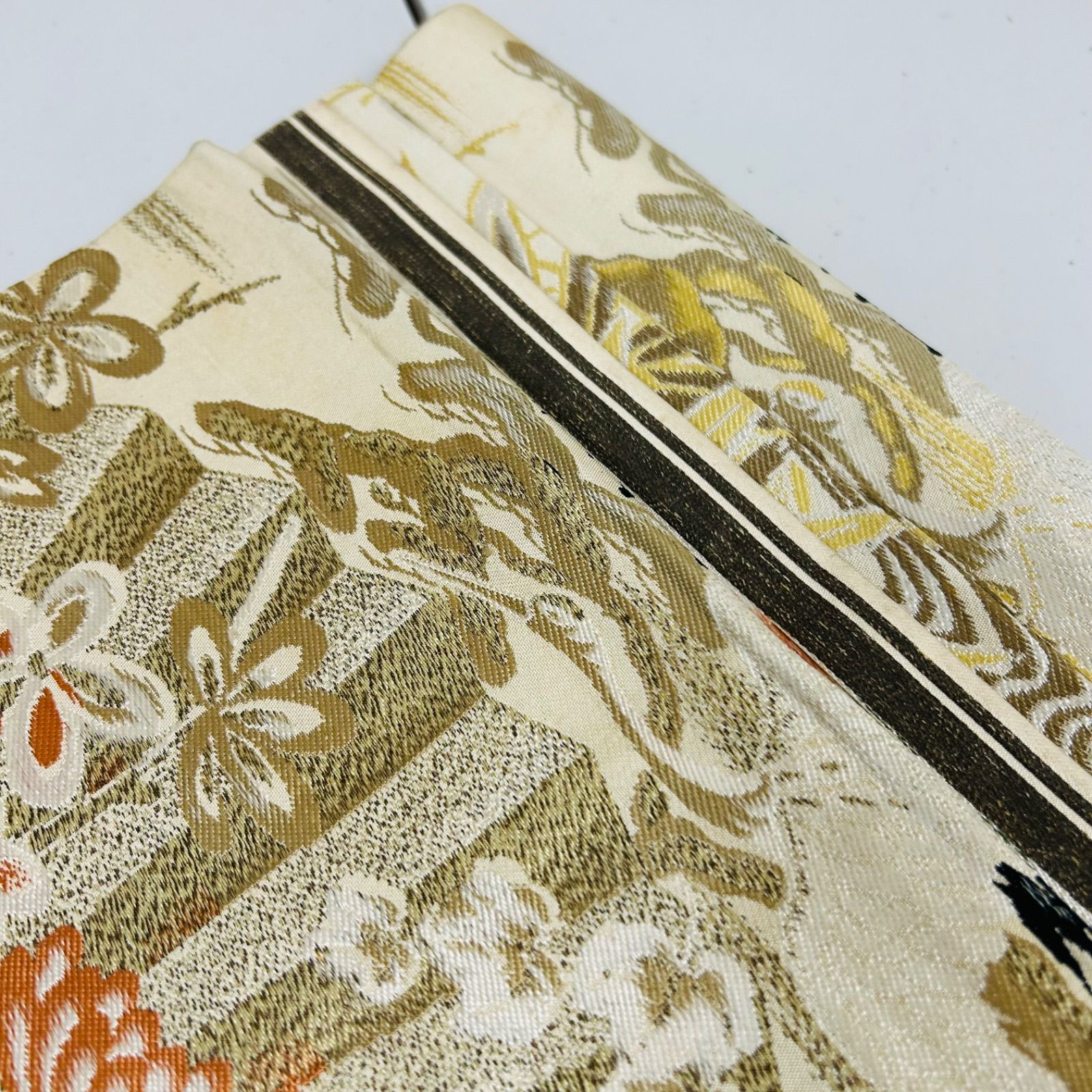 アンティーク 丸帯 正絹 3本 帯まとめ売り リメイク材料 m-599 - メルカリ