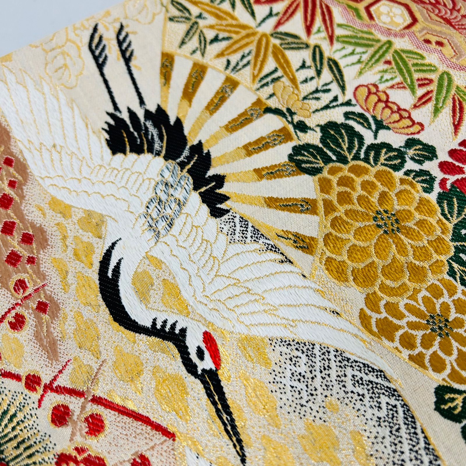 アンティーク 丸帯 正絹 3本 帯まとめ売り リメイク材料 m-599 - メルカリ