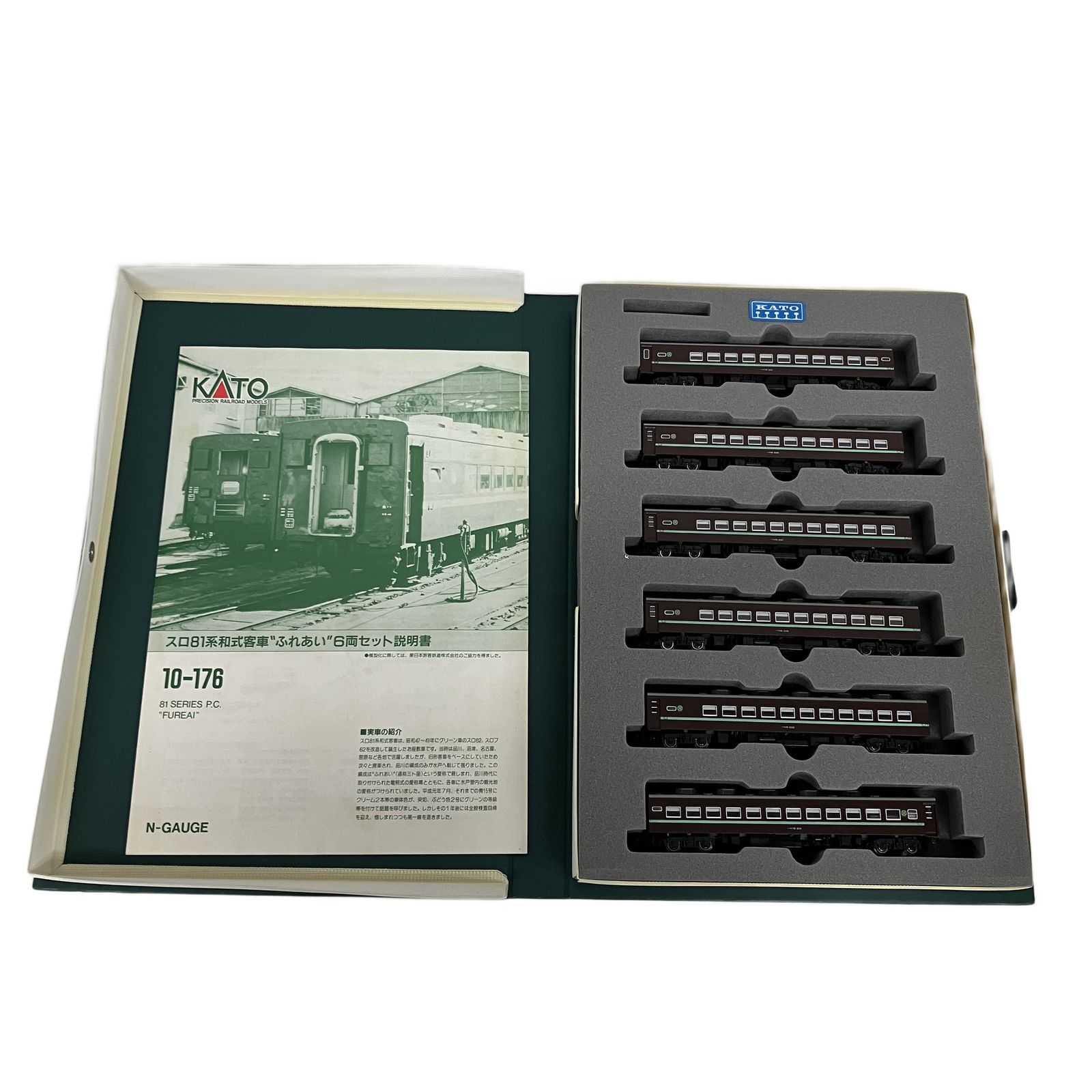 KATO 10-176 スロ81系 和式客車 ふれあい 6両セット Nゲージ 鉄道模型