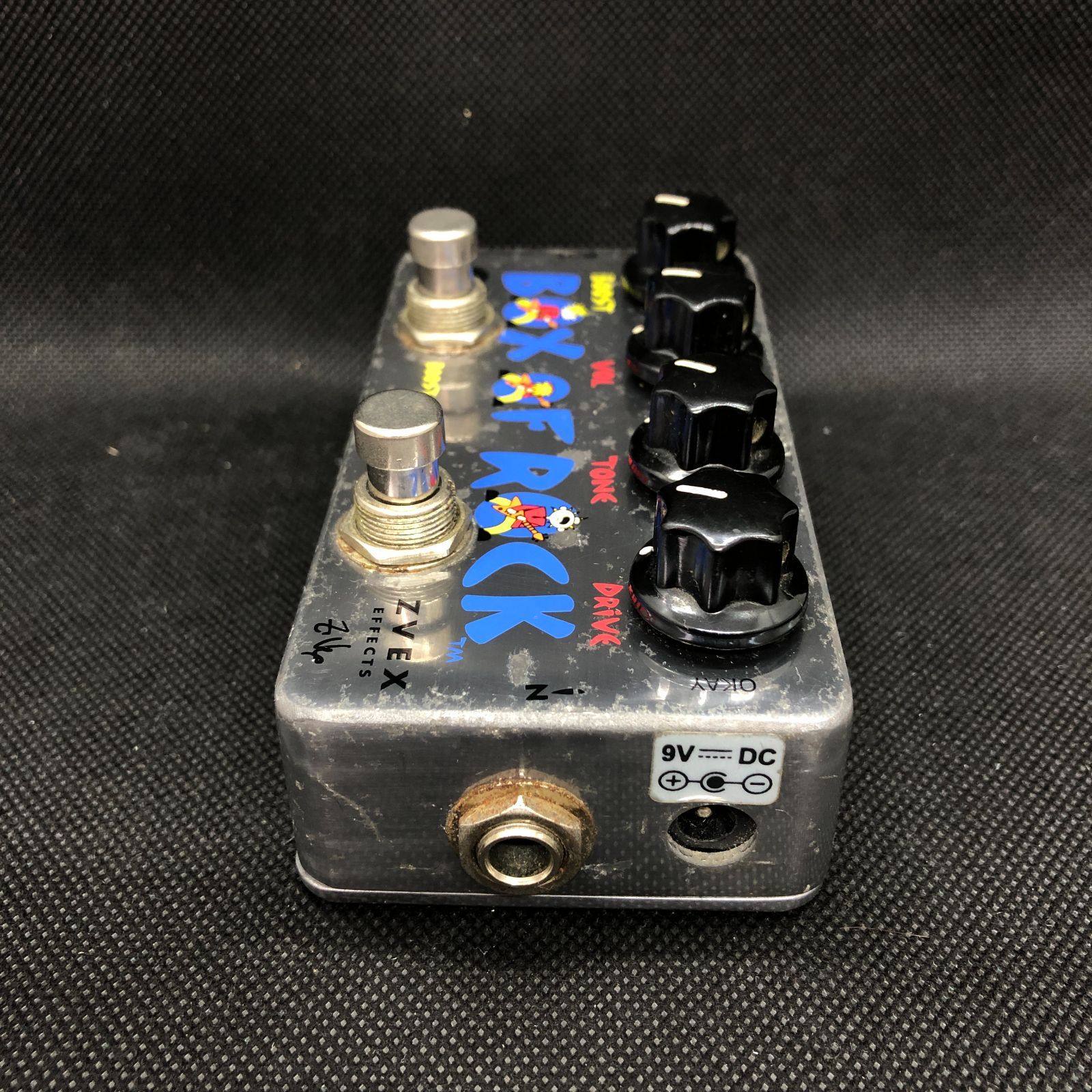 ZVEX Box of Rock 中古美品 Z.VEX】ジーベックス『オーバードライブ』Box of Rock Custom Painted