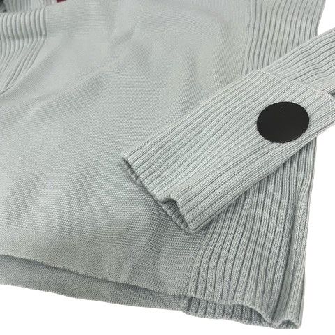 マルニ MARNI ニット セーター ウール リブ 長袖 38 水色 ライトブルー  