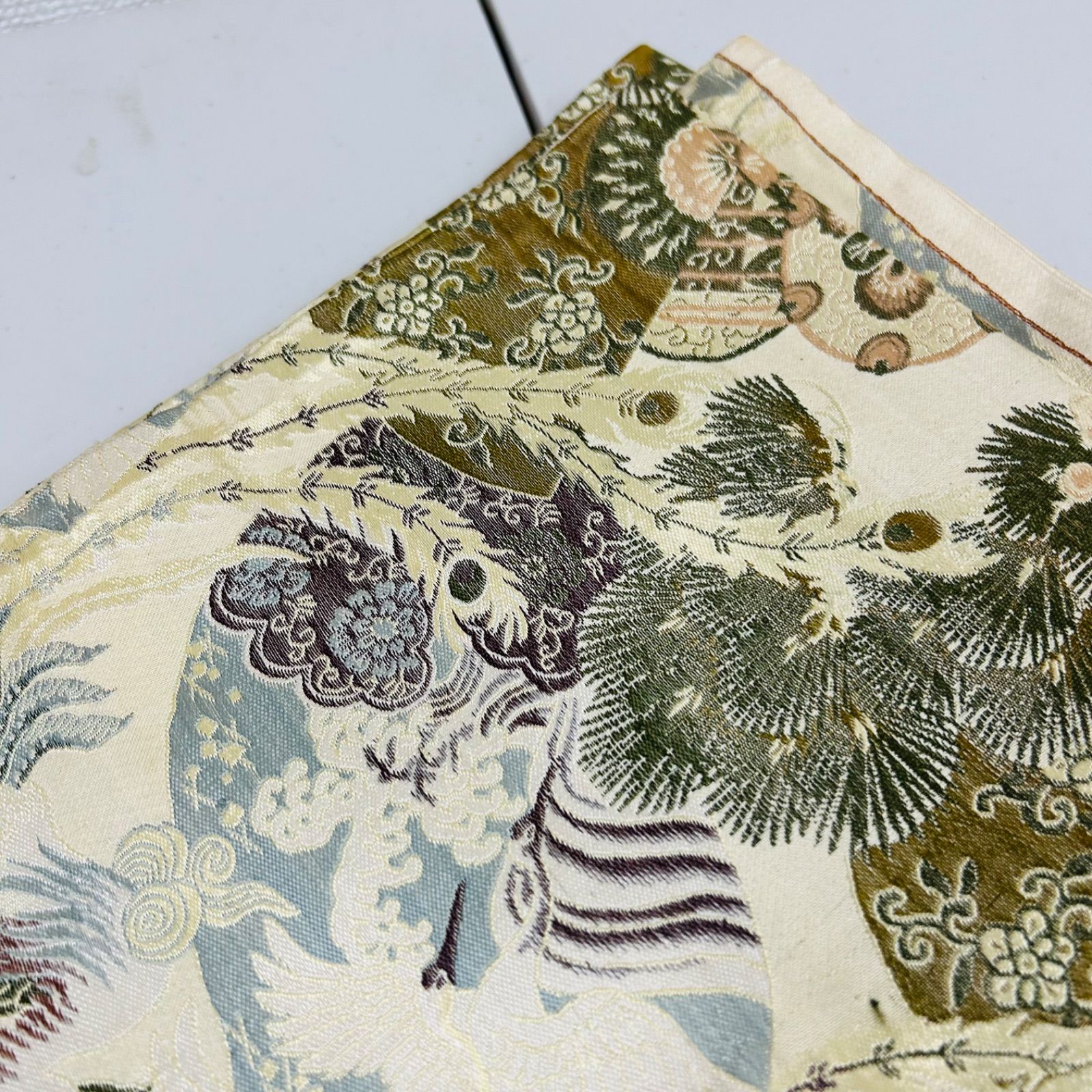 アンティーク 丸帯 正絹 3本 帯まとめ売り リメイク材料 m-600 - メルカリ