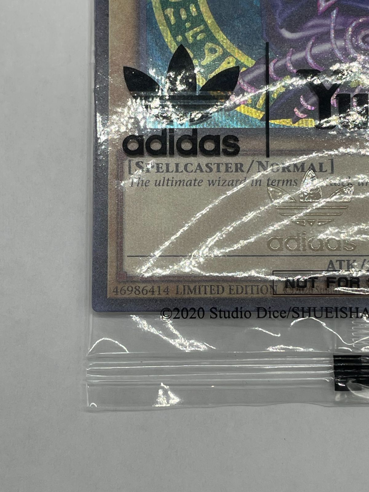 未開封品 遊戯王×adidas ブラック・マジシャン ADC1-EN001 アディダス