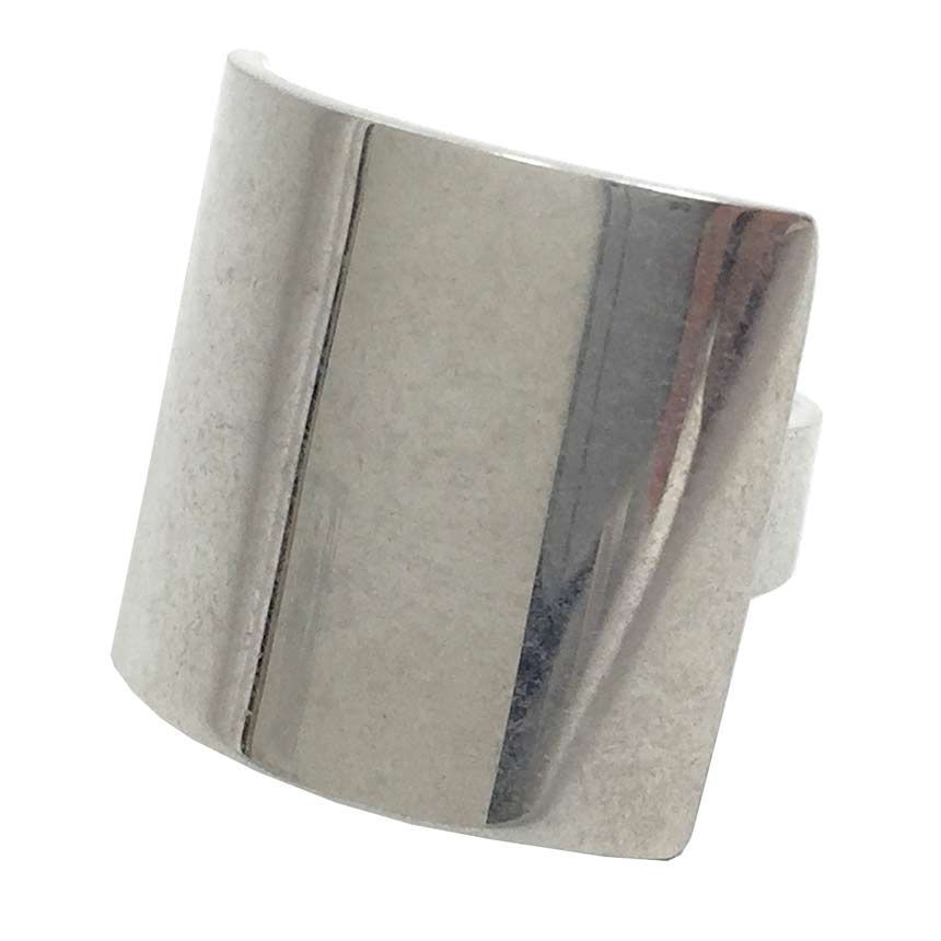 セール 未使用 CELINE セリーヌ リング ＃52 シルバーカラー