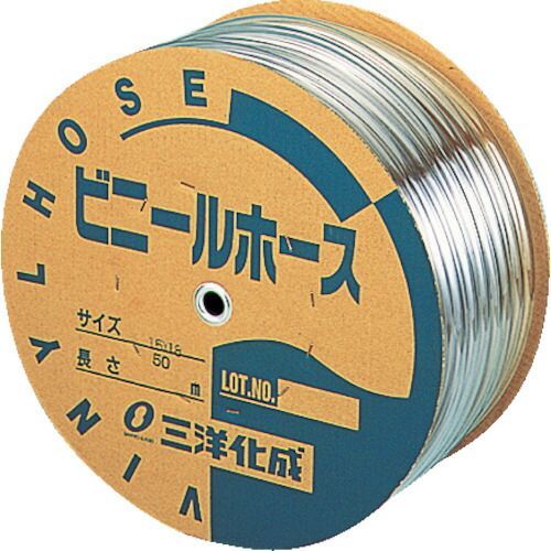 サンヨー 透明ホース ５０ｍドラム巻