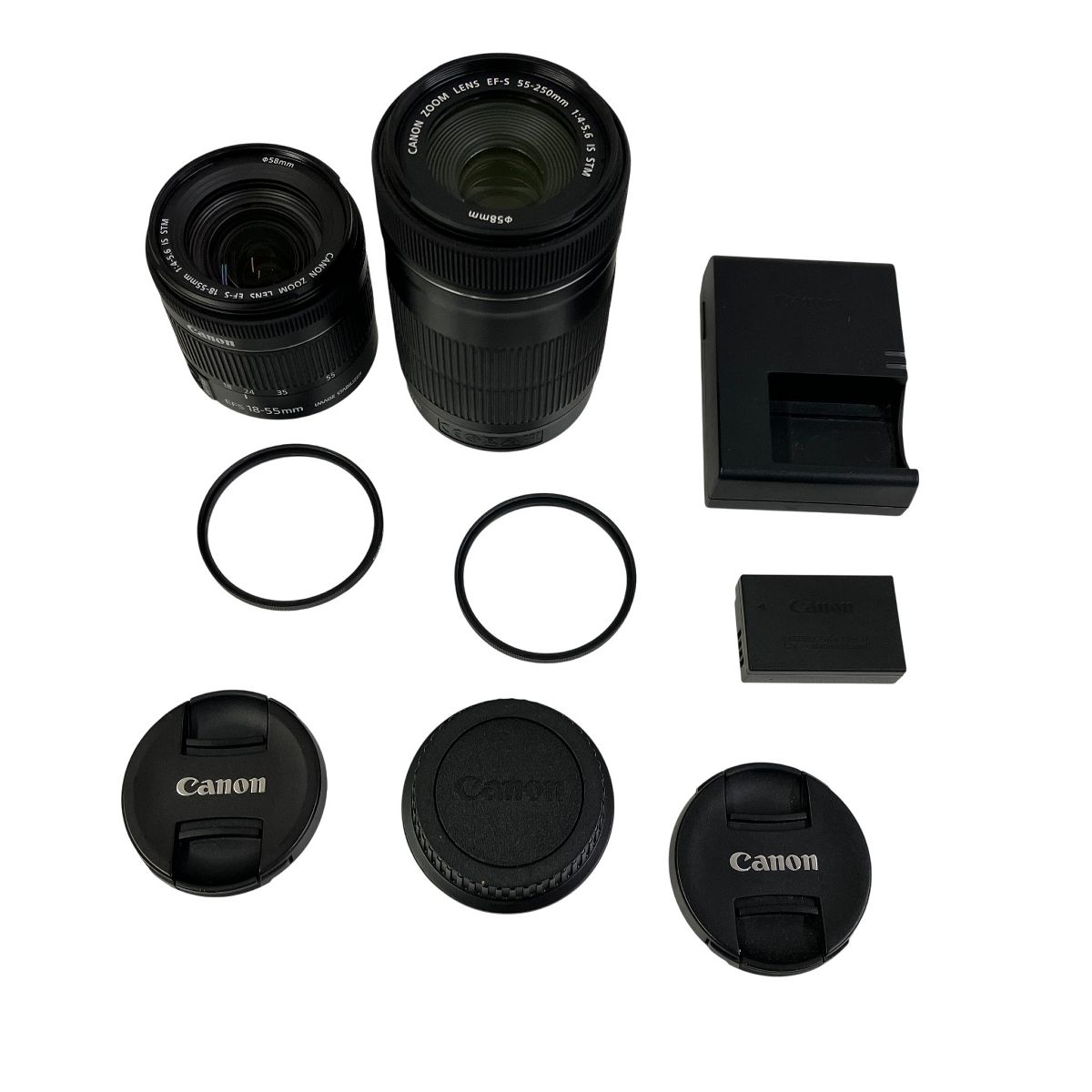 Canon EOS Kiss X 9 一眼レフカメラ 18 55 mm 250 カメラレンズセット
