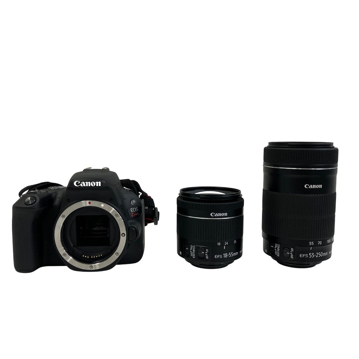 Canon EOS Kiss X 9 一眼レフカメラ 18-55 mm 55-250 カメラレンズセット