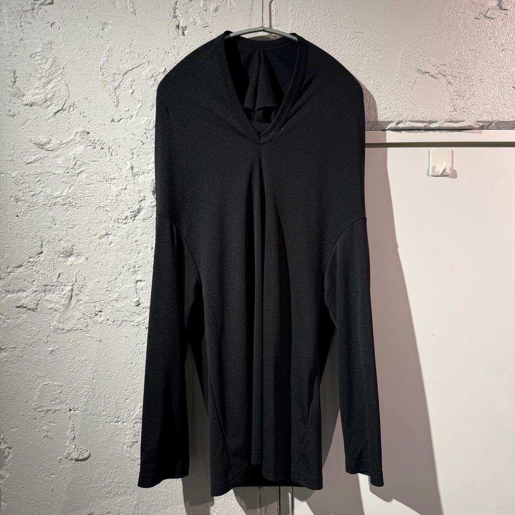 COMME des GARCONS コムデギャルソン 25 SS Hoodie Top フーディートップ GO T 024 ブラック size S 表参道A 11