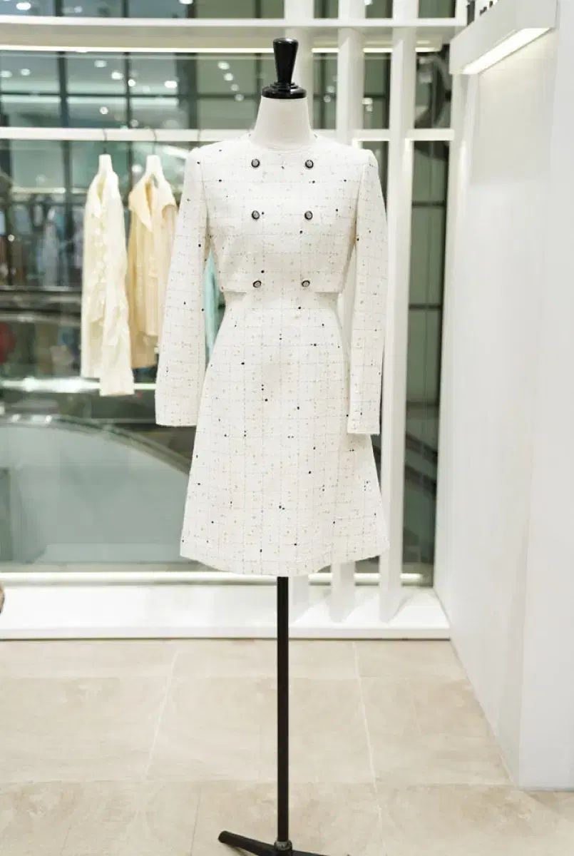 ITミシャ ツイード ミディ ONE PIECE