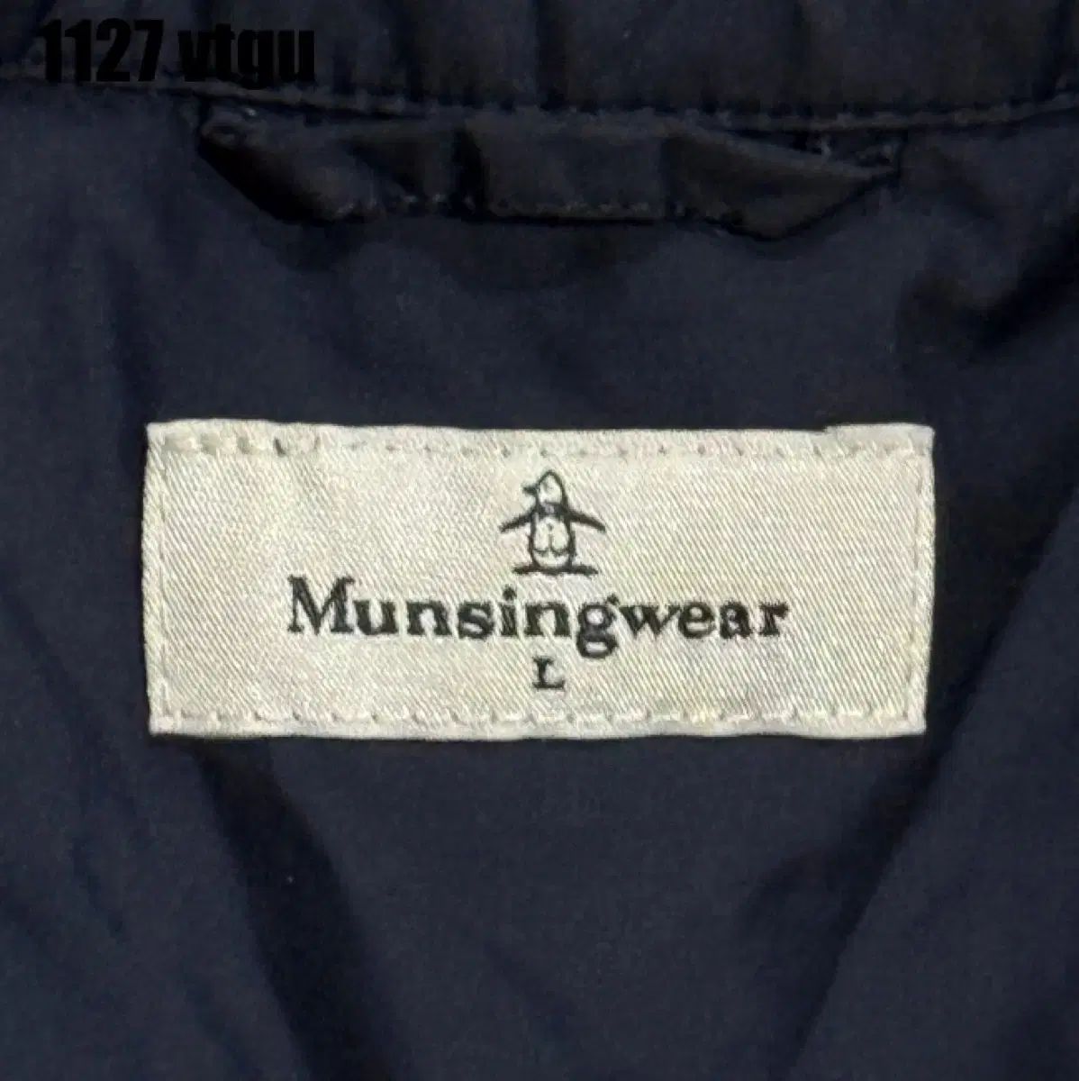 マンシングウェア レディース ネイビー ロング ベスト L 1127 - メルカリ