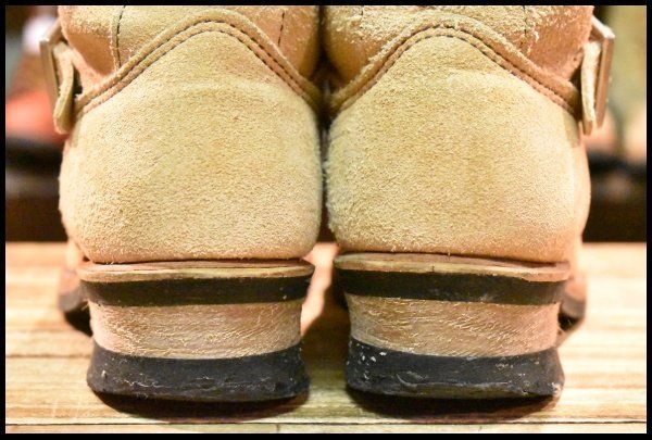 7.5 D PT 99プリント 旧シルエット 06年 レッドウィング 8268 スエードエンジニア ラフアウト ブーツ redwing FK 167