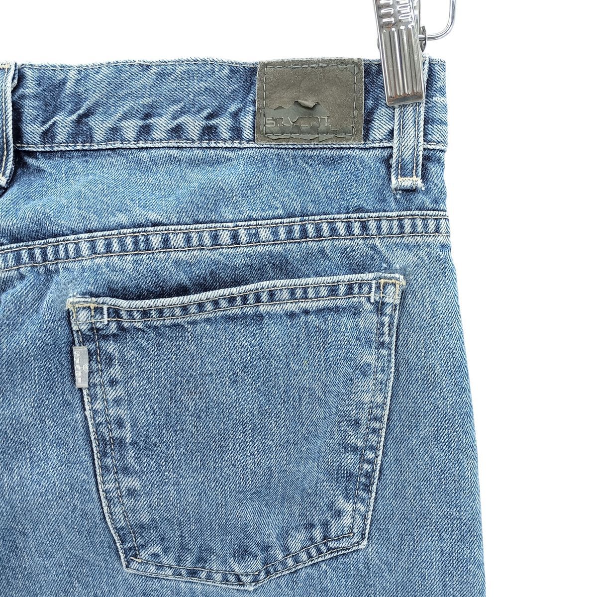 ストレートデニムパンツ レディースXL