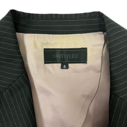 アンタイトル UNTITLED スーツ セットアップ ジャケット パンツ