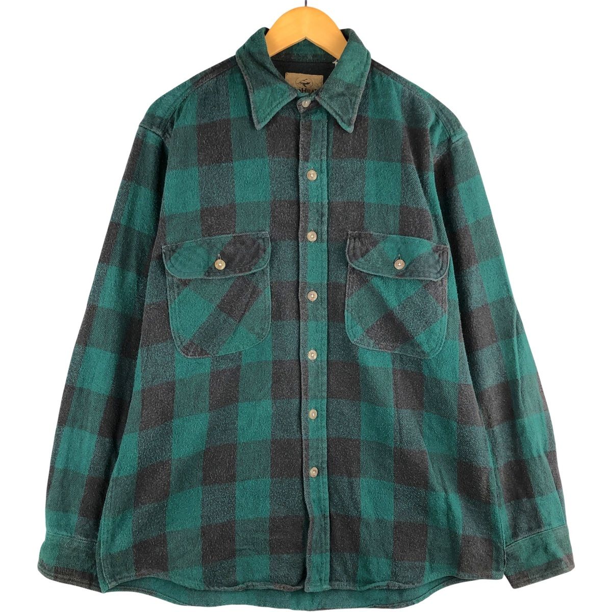 古着 90~00年代 レッドヘッド REDHEAD バッファローチェック 長袖 フランネルチェックシャツ メンズM相当 ヴィンテージ/eaa480677 ☆90s RED HEAD レッドヘッド バッファローチェック柄 フランネル 古着 ザ・ノースフェイス THE NORTH FACE マウンテンガイドジャケット