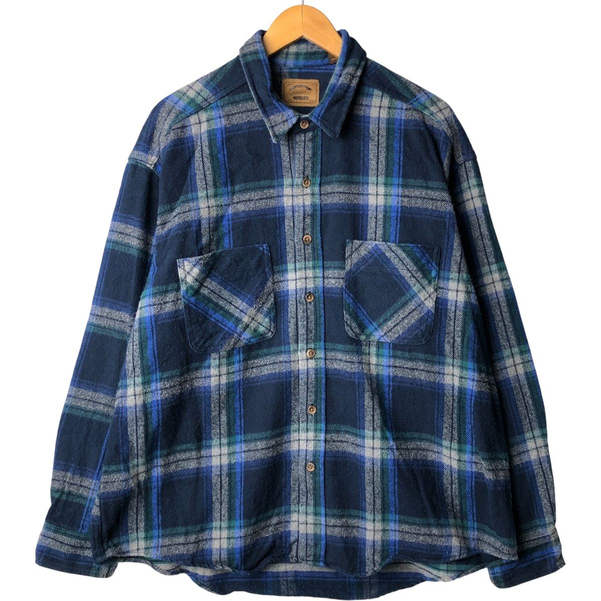 古着 90~00年代 セントジョンズベイ ST.JOHN'S BAY 長袖 ヘビーネル