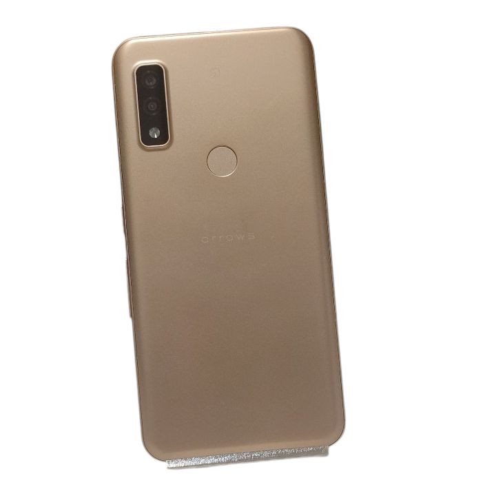 中古美品 arrows We 64 GB SIMフリー 本体 簡単スマホ ゴールド - メルカリ