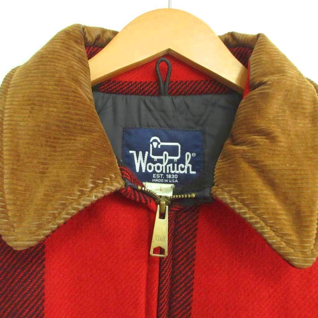 ウールリッチ WOOLRICH 80s 紺タグ ヴィンテージ バッファローチェック