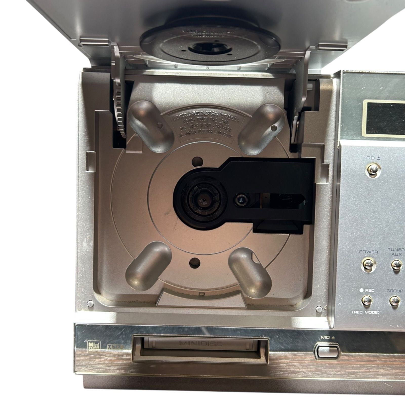 オーディオ機器 SHARP シャープ CD MD デジタルオーディオコンポ SD-K800-S