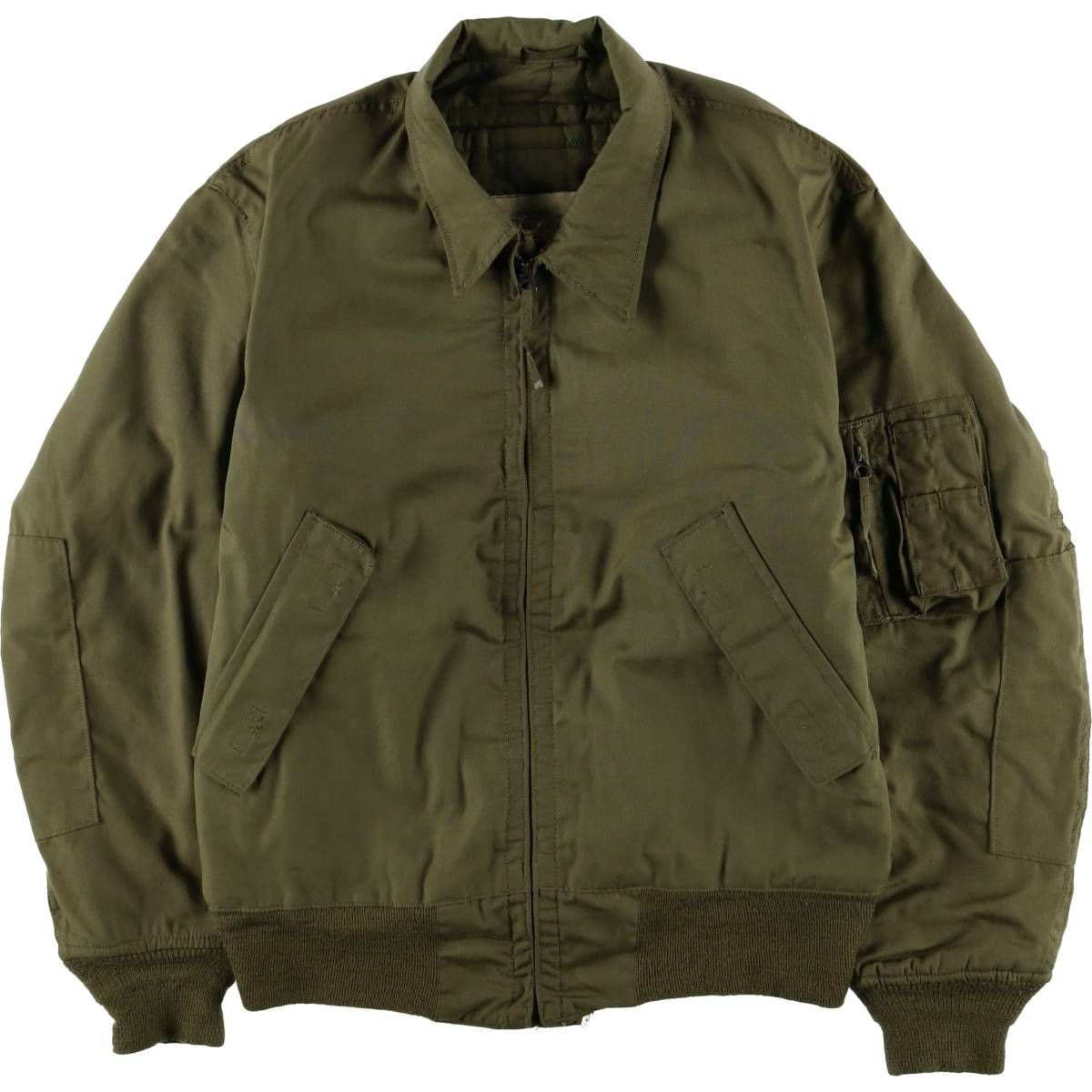 古着 80年代 米軍実品 ミリタリー タンカースジャケット USA製 MEDIUM
