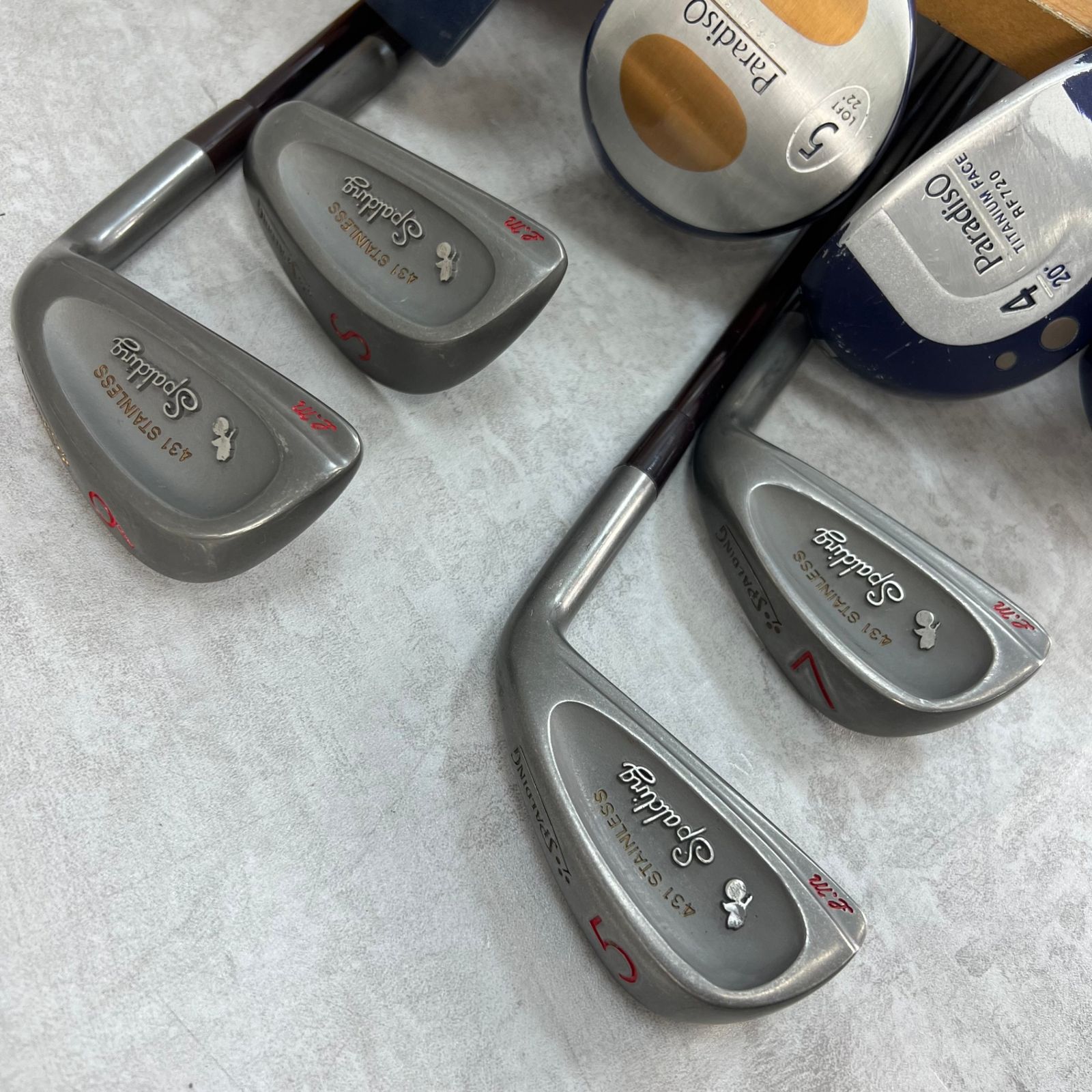 ブリヂストン スポルディング レディースゴルフ クラブセット 8本 L 右