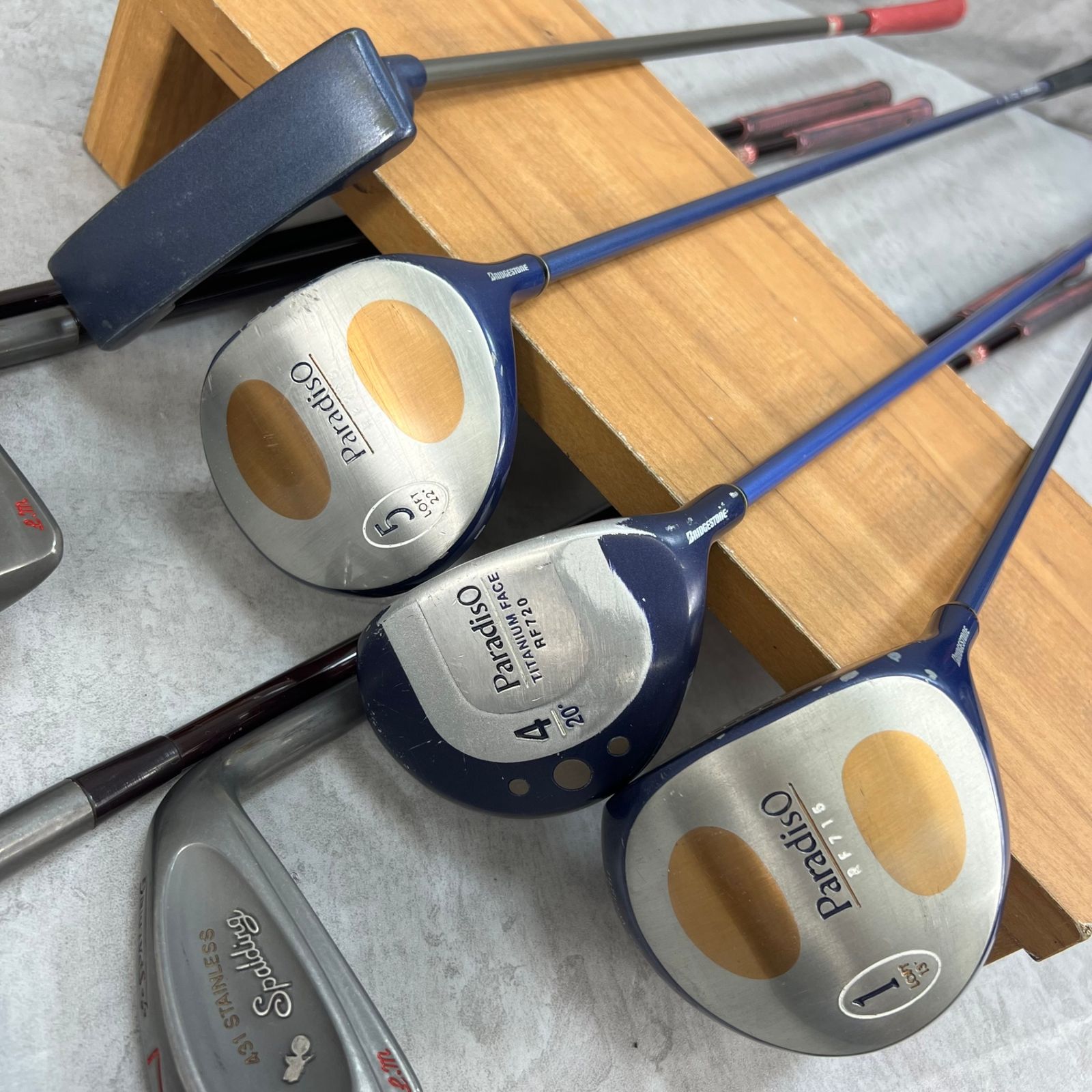 ブリヂストン スポルディング レディースゴルフ クラブセット 8本 L 右