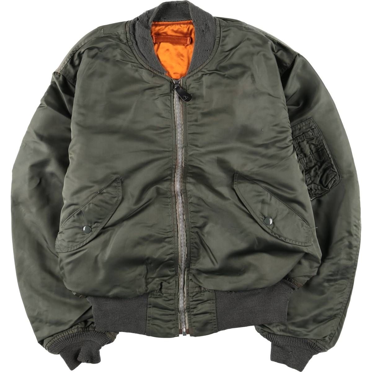 古着 70年代 米軍実品 L-2B ミリタリー フライトジャケット USA製