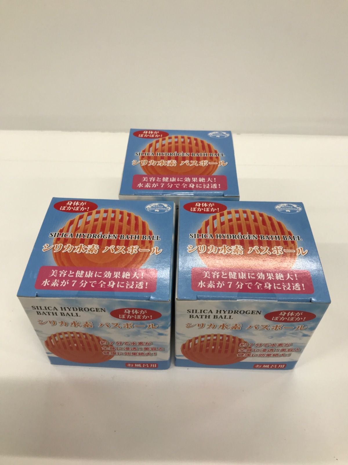 F1951 エコロ・インターナショナル シリカ水素 バスボール お風呂用 計