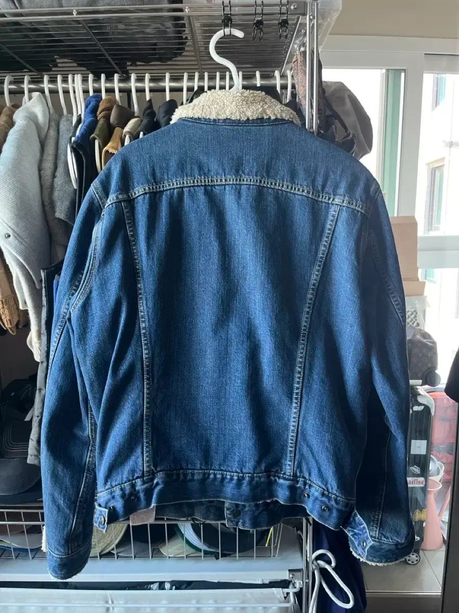 リーバイス Levis シェルパトラッカーデニムジャケット メンズ M 