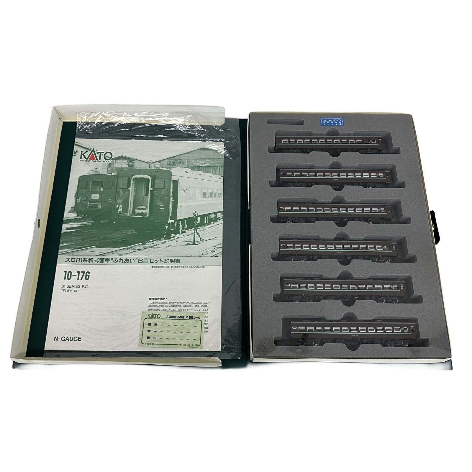 KATO 10-176 スロ81系 和式客車 ふれあい 6両セット Nゲージ 鉄道模型