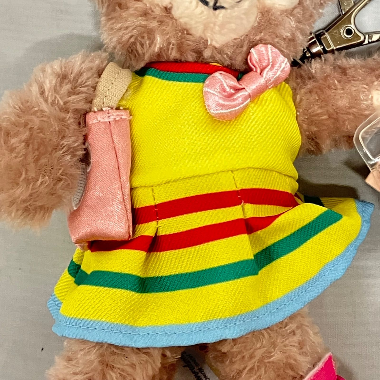 香港ディズニー（日本未発売）ぬいぐるみキーホルダー3点セット 新品・タグ付き】香港ディズニー ぬいぐるみキーホルダー 3点 シェリー