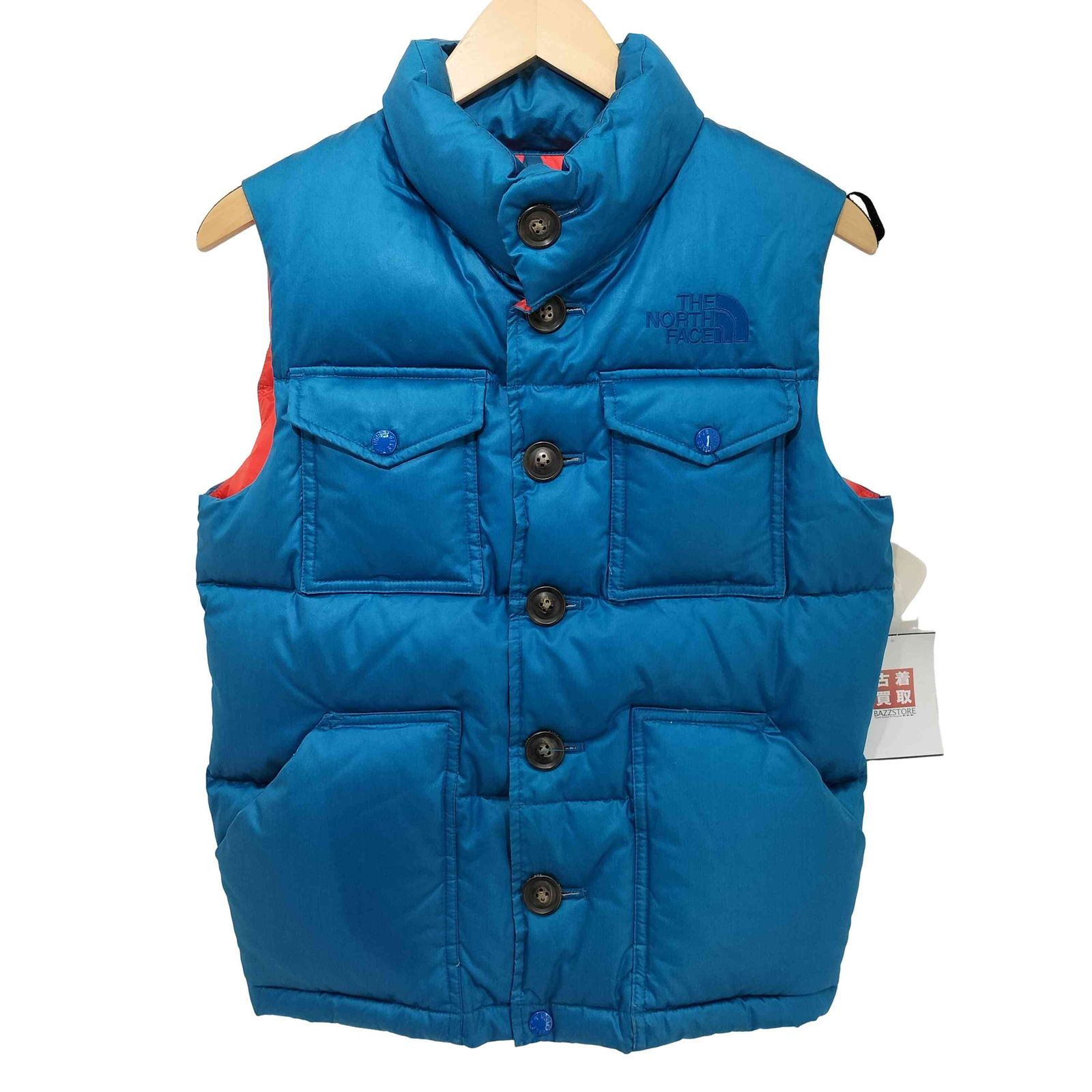 ノースフェイス ベスト ダウン パープルレーベル デニム 光電子 ヌプシ 希少 ノースフェイスパープルレーベル THE NORTH FACE PURPLE LABEL ダウン