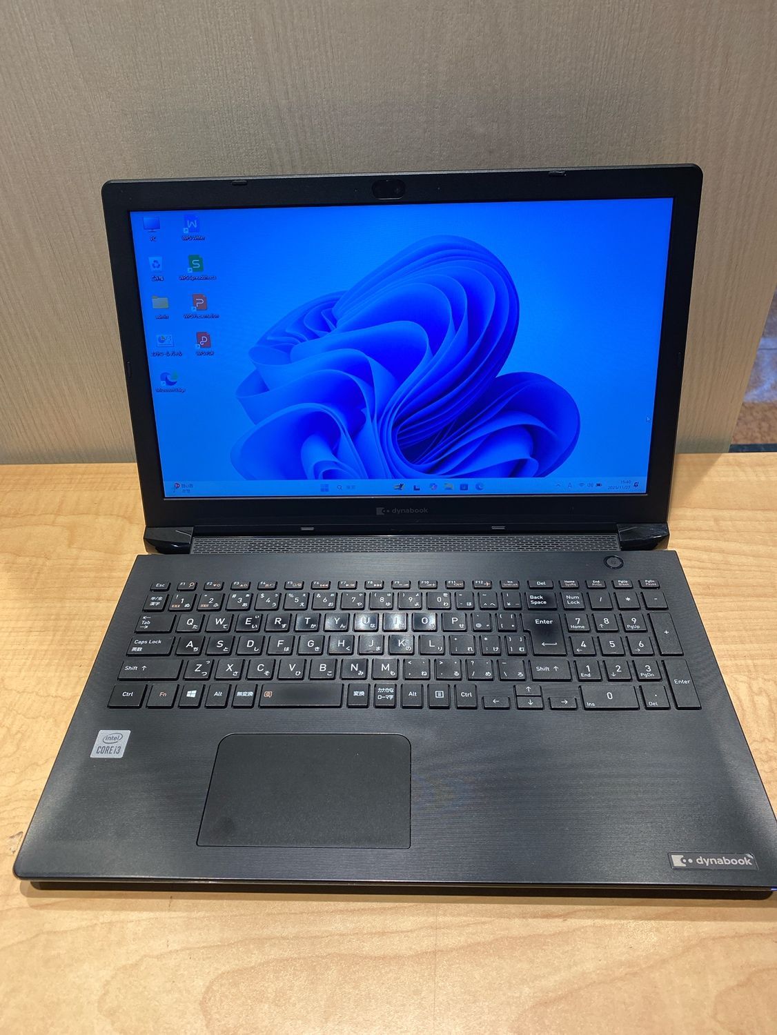 リユースノートパソコン Windows11 TOSHIBA BJ65/FS Core i3 メモリ8GB