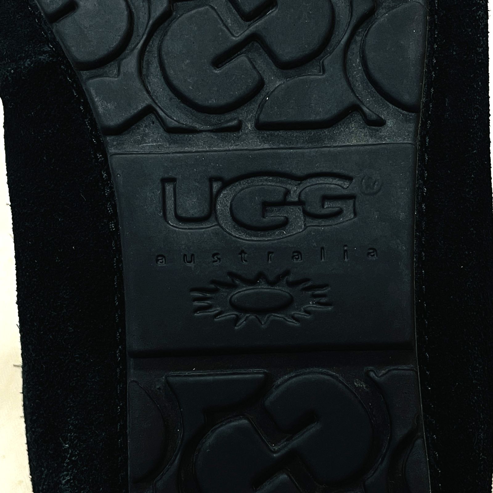 UGG australia アグオーストラリア OLSEN オルセン モカシン 26㎝ BLK