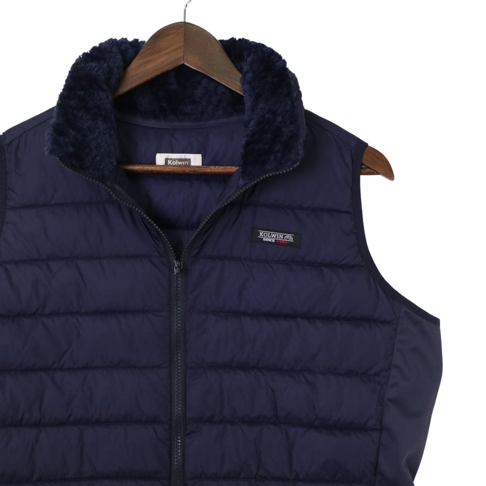 KOLWIN/コルウィン ノースリーブ 中綿ワンピース レディース ゴルフ