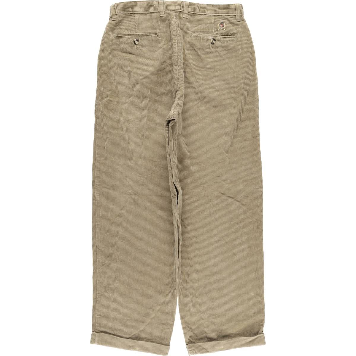 ツータック コーデュロイパンツ