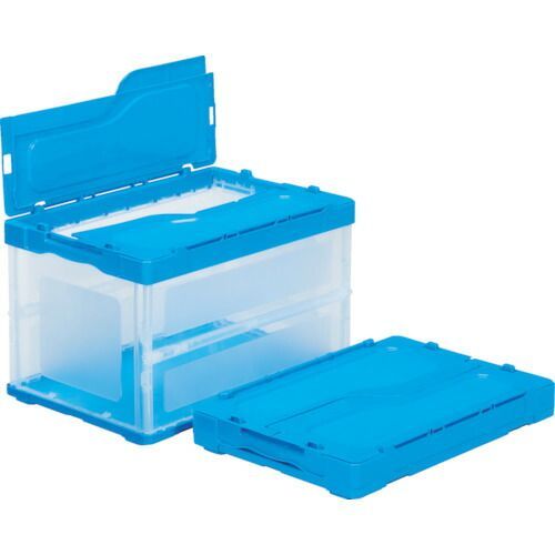 サンコー フタ一体型折りたたみコンテナー ５５８９６０ サンクレットオリコンＦ５１Ｂ