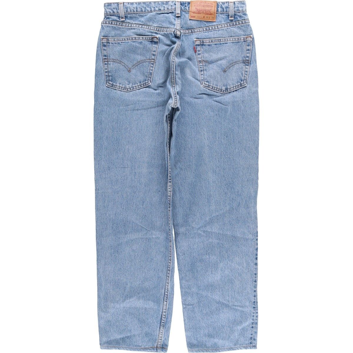古着 90年代 リーバイス Levi s 550 RELAXED FIT TAPERED LEG テーパードデニムパンツ メンズw 34相当 ヴィンテージ eaa 418366