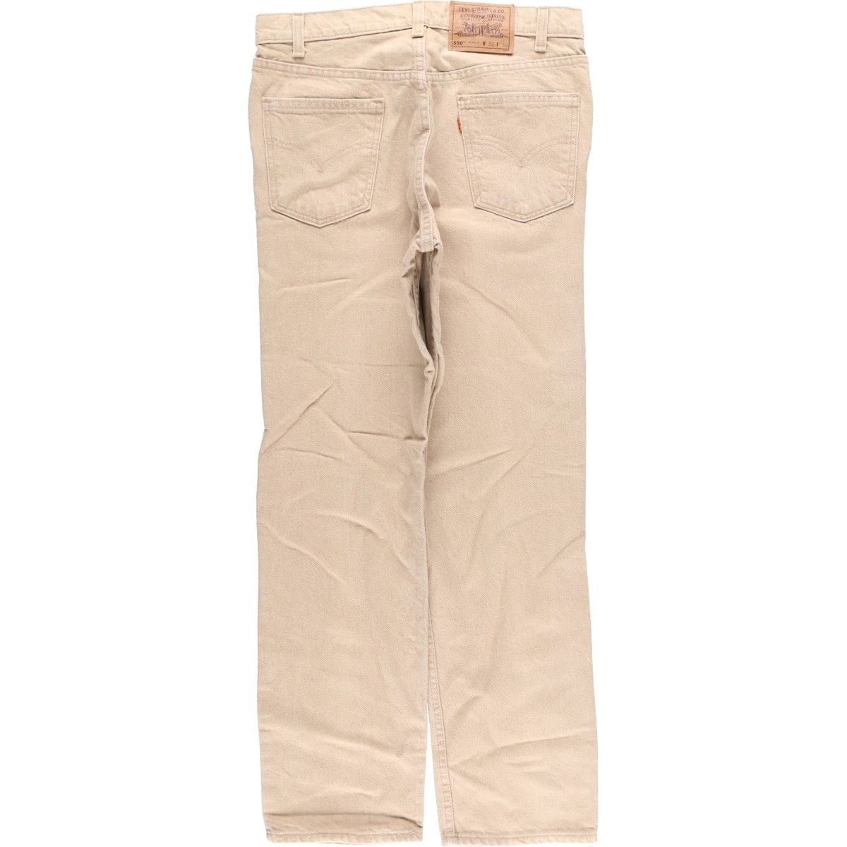 古着 90年代 リーバイス Levi s 550 RELAXED FIT オレンジタブ テーパードデニムパンツ メンズw 33相当 ヴィンテージ eaa 418281