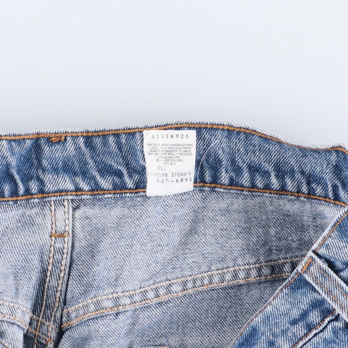 テーパードデニムパンツ メンズw