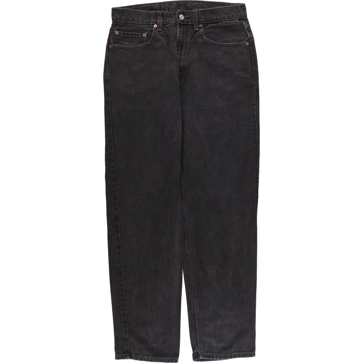古着 00年代 リーバイス Levi s 550 RELAXED FIT ブラックデニム テーパードデニムパンツ メンズw 32相当 eaa 418547
