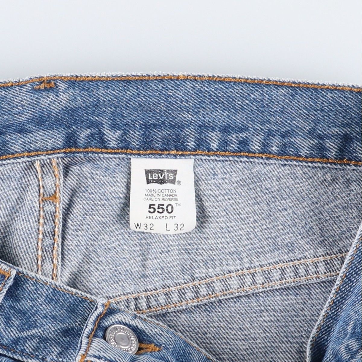 テーパードデニムパンツ